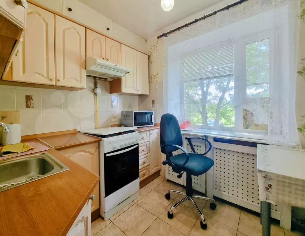 1-к. квартира, 31,6 м, 1/5 эт. - Фото 1