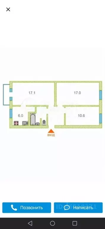 3-к кв. Тюменская область, Тюмень проезд Геологоразведчиков, 30 (62.0 ... - Фото 1