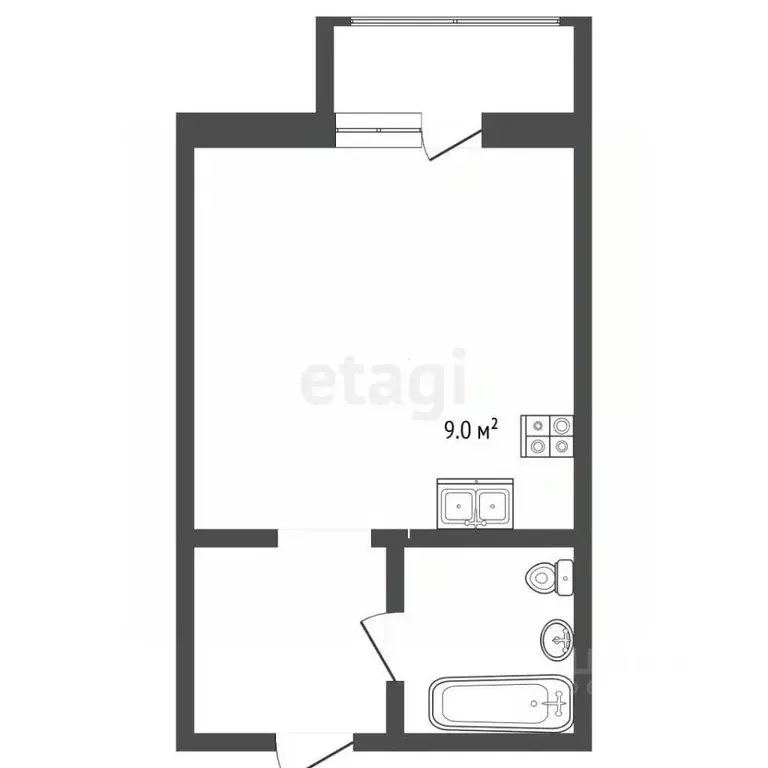 Студия Мордовия, Саранск ул. Юрия Святкина, 6 (25.8 м) - Фото 1