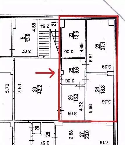 Офис в Москва ул. Наметкина, 10АК1 (76 м) - Фото 2