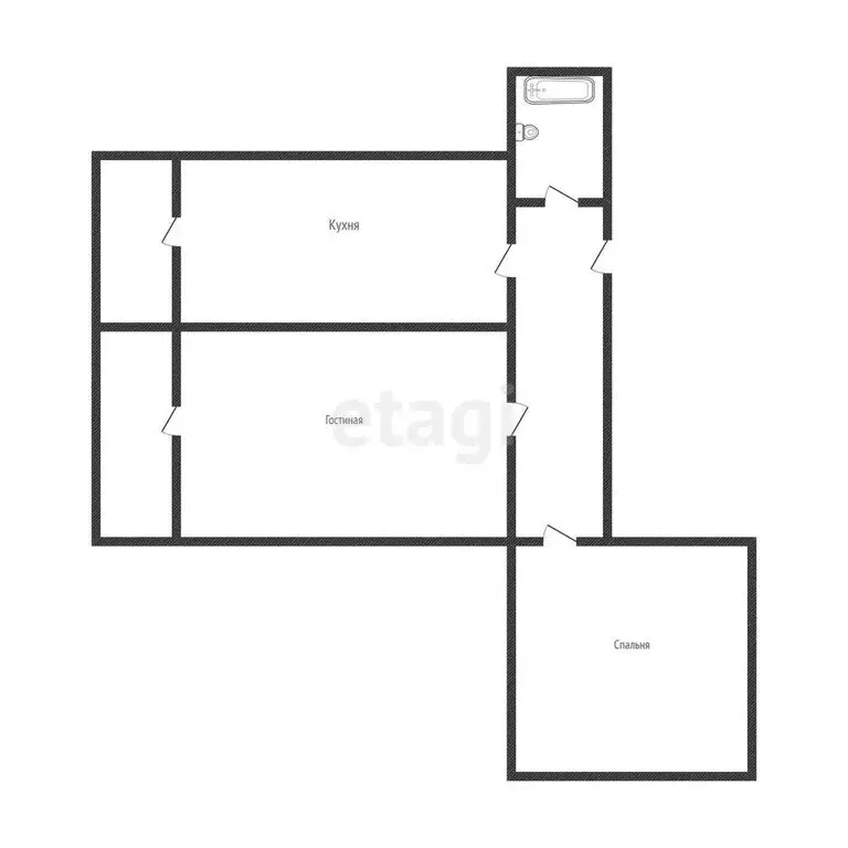 2-комнатная квартира: село Кабардинка, улица Мира, 15Б (71.7 м) - Фото 0
