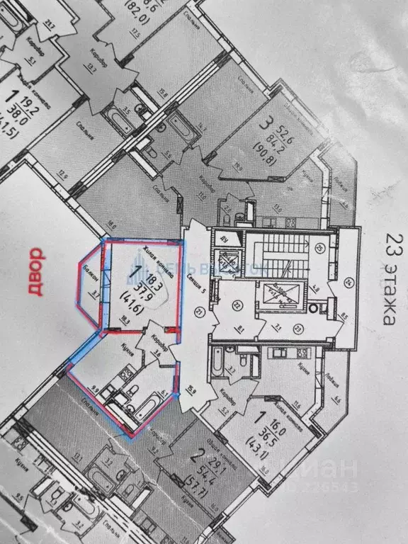 1-к кв. Московская область, Подольск городской округ, пос. Сосновый ... - Фото 1