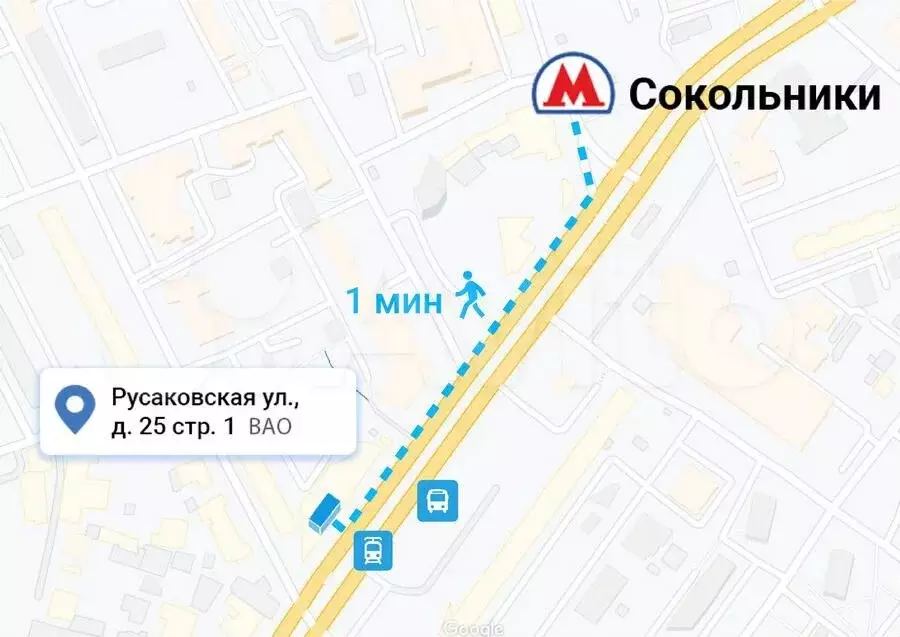 Новое предложение аренда ПСН 53.1 м у метро - Фото 1