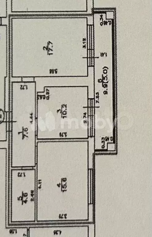 2-к. квартира, 65 м, 6/9 эт. - Фото 0