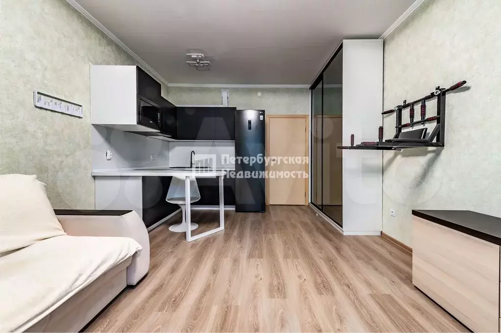 квартира-студия, 26,9 м, 4/5 эт. - Фото 1