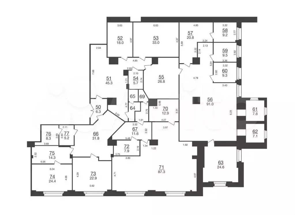 Продажа офиса, 552.6 м - Фото 0