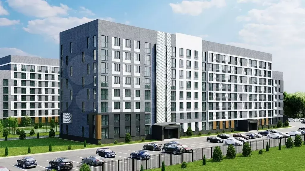 2-к. квартира, 63,7 м, 6/6 эт. - Фото 0