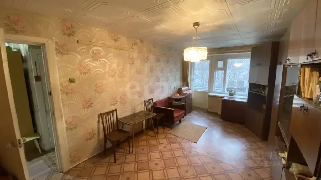 1-к кв. Костромская область, Ветлужский пгт, Победы мкр 4Б (32.6 м) - Фото 1