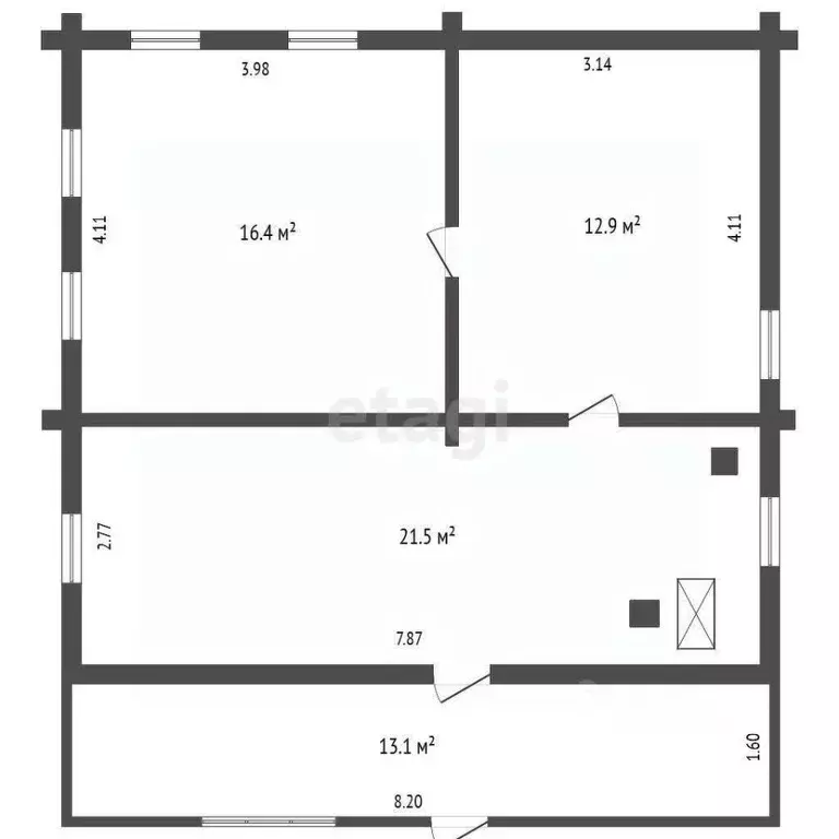 Дом в Башкортостан, Стерлитамакский район, с. Первомайское ул. Дружбы ... - Фото 1