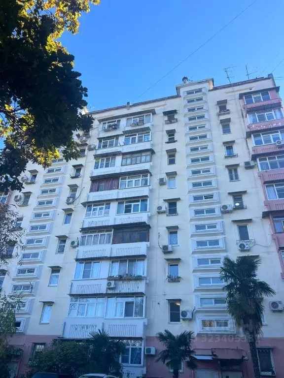 3-к кв. Краснодарский край, Сочи Вишневая ул., 21 (77.5 м) - Фото 1