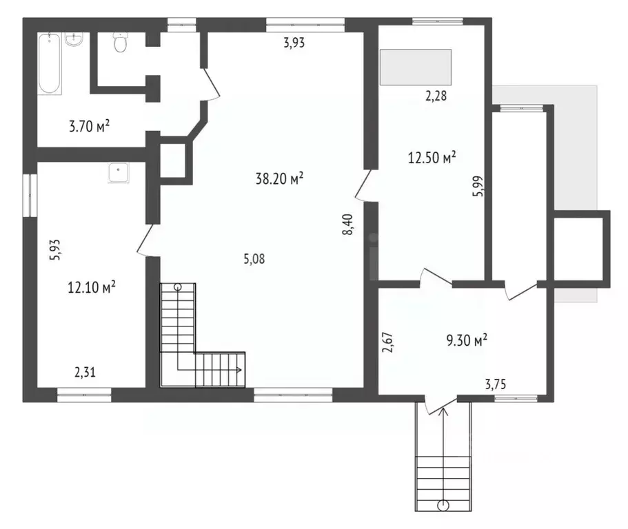 Дом в Вологодская область, Череповец Ильинская ул., 5 (300 м) - Фото 1