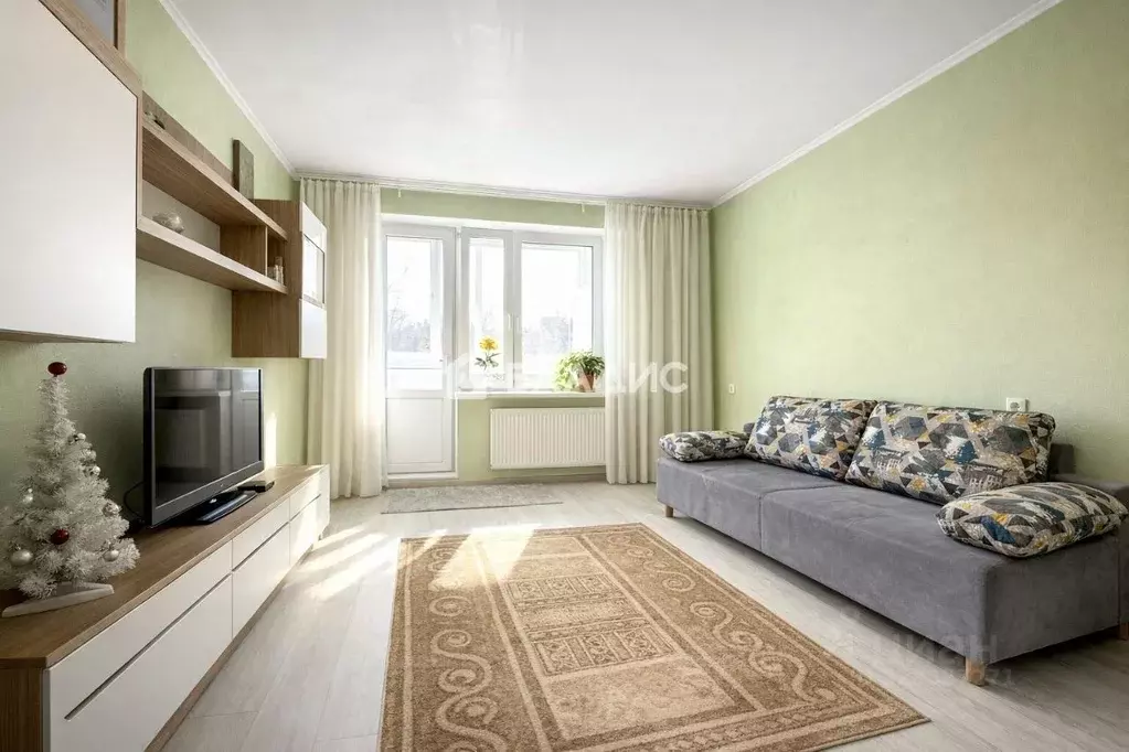 1-к кв. Карелия, Петрозаводск ул. Суворова, 37 (35.1 м) - Фото 1