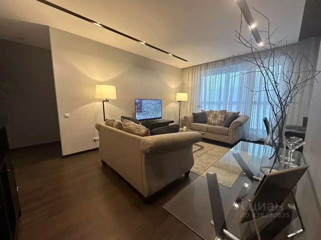 2-к кв. Санкт-Петербург наб. Реки Смоленки, 35к1 (64.0 м) - Фото 2