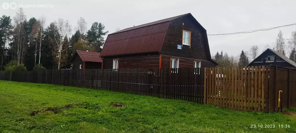 Дом в Цвылёвское сельское поселение, деревня Овино, Заручевская улица ... - Фото 0