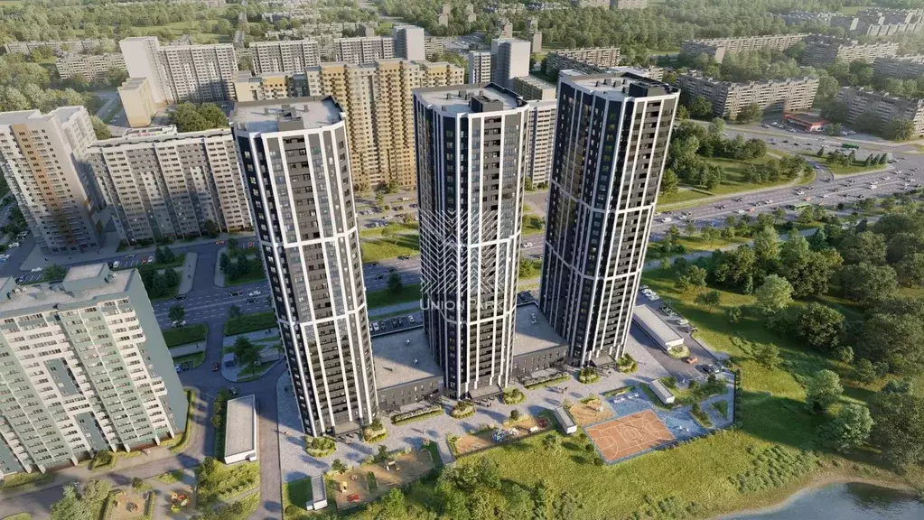 Квартира, 1 комната, 47.5 м - Фото 0