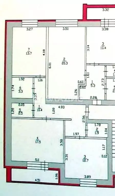 2-к кв. Смоленская область, Смоленск ул. Рыленкова, 32А (66.0 м) - Фото 1