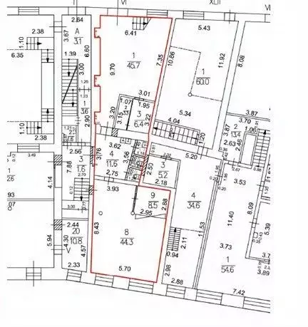 Помещение свободного назначения в Москва Холодильный пер., 3к1с2 (153 ... - Фото 2