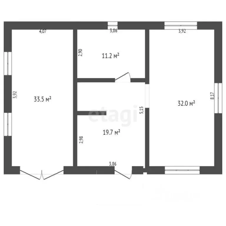 Дом в Брянская область, Брянский район, Свенское с/пос, пос. Пятилетка ... - Фото 2