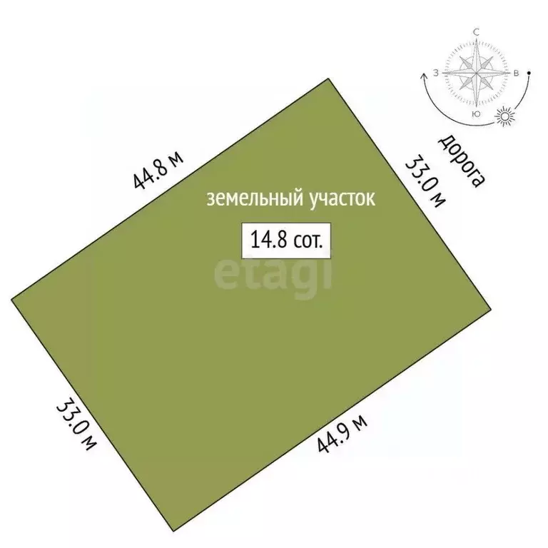 Участок в Архангельская область, Приморский муниципальный округ, д. ... - Фото 2