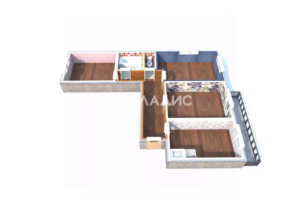 4-к кв. Иркутская область, Ангарск 29-й мкр, 10 (76.2 м) - Фото 2