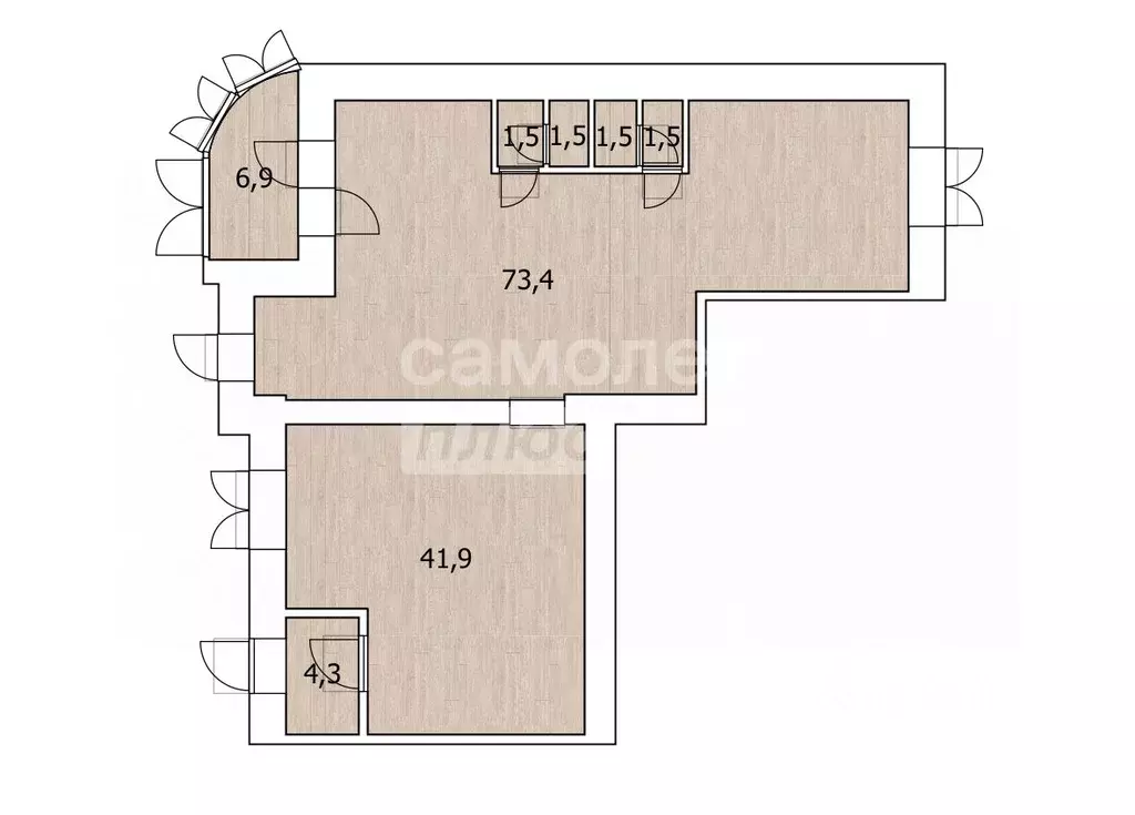 Торговая площадь в Тюменская область, Тюмень Пролетарская ул., 109 ... - Фото 2