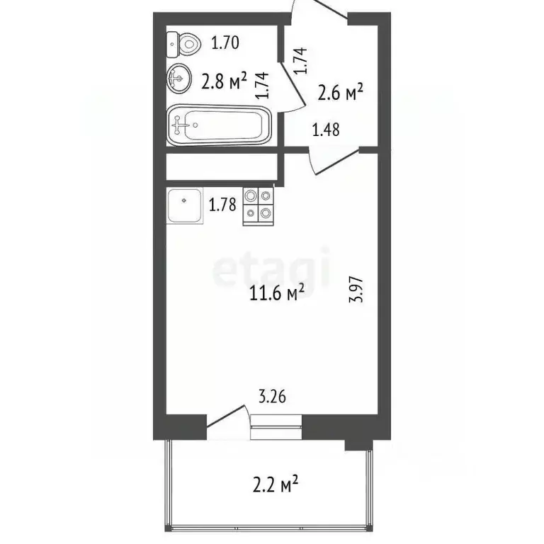 Студия Татарстан, Набережные Челны ул. Виктора Полякова, 9Б (19.0 м) - Фото 2