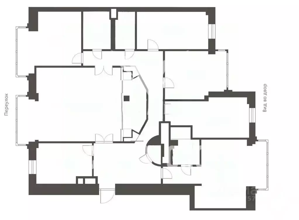 6-к кв. Москва Большой Афанасьевский пер., 28 (192.7 м) - Фото 1