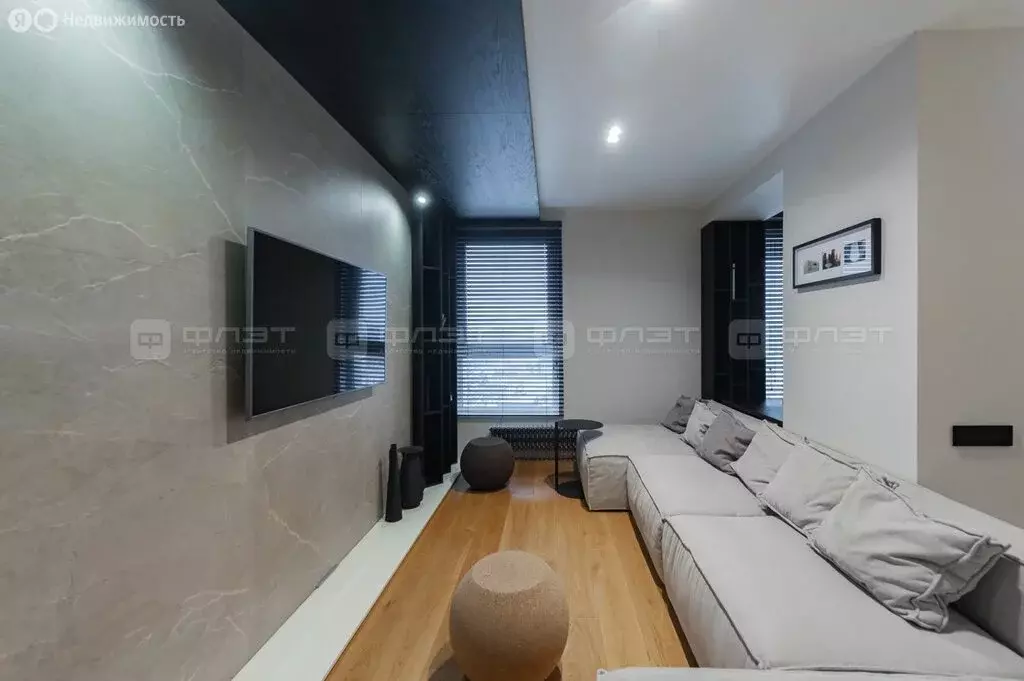 2-комнатная квартира: Казань, Петербургская улица, 64 (81 м) - Фото 2