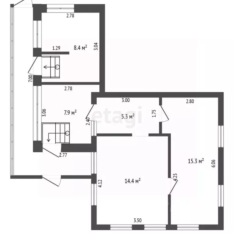 Дом в Марий Эл, Йошкар-Ола ул. Волкова, 23 (51 м) - Фото 1
