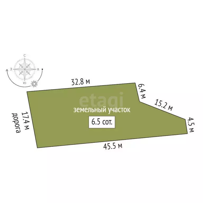 Дом в посёлок городского типа Богандинский, Трактовая улица, 49 (80 м) - Фото 1