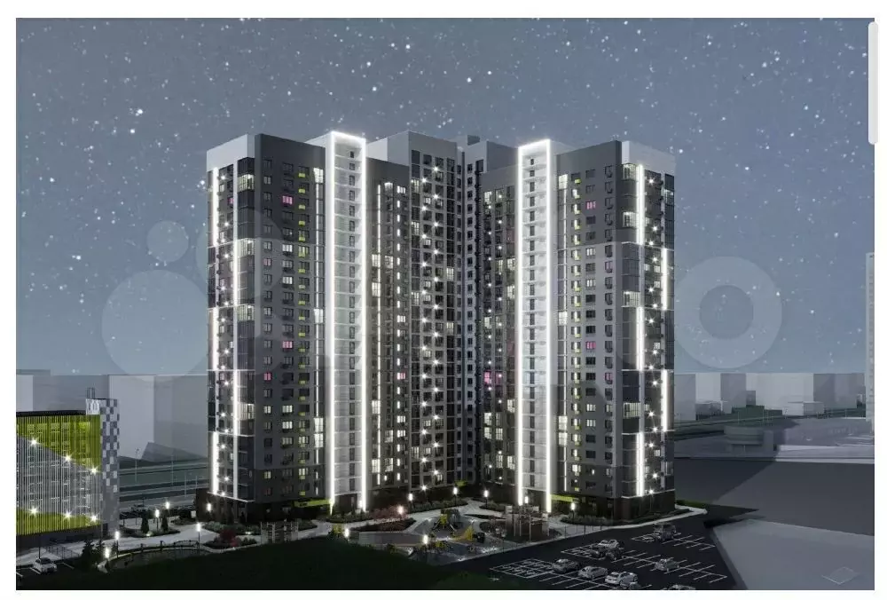 Квартира-студия, 27 м, 2/22 эт. - Фото 0