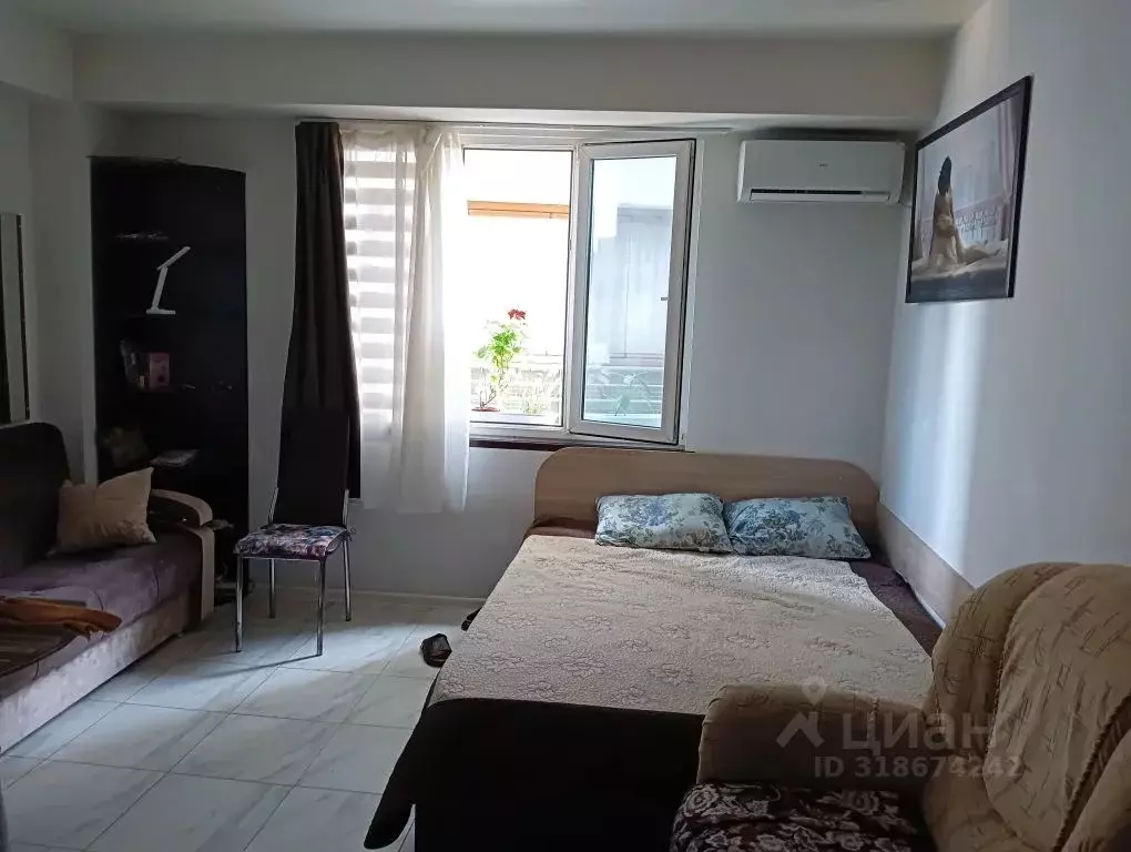 Студия Краснодарский край, Сочи ул. Демократическая, 45 (24.0 м) - Фото 0