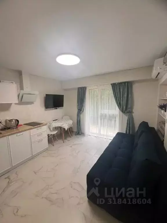 Студия Краснодарский край, Сочи Мамайка мкр, ул. Крымская, 67/1 (27.0 ... - Фото 0