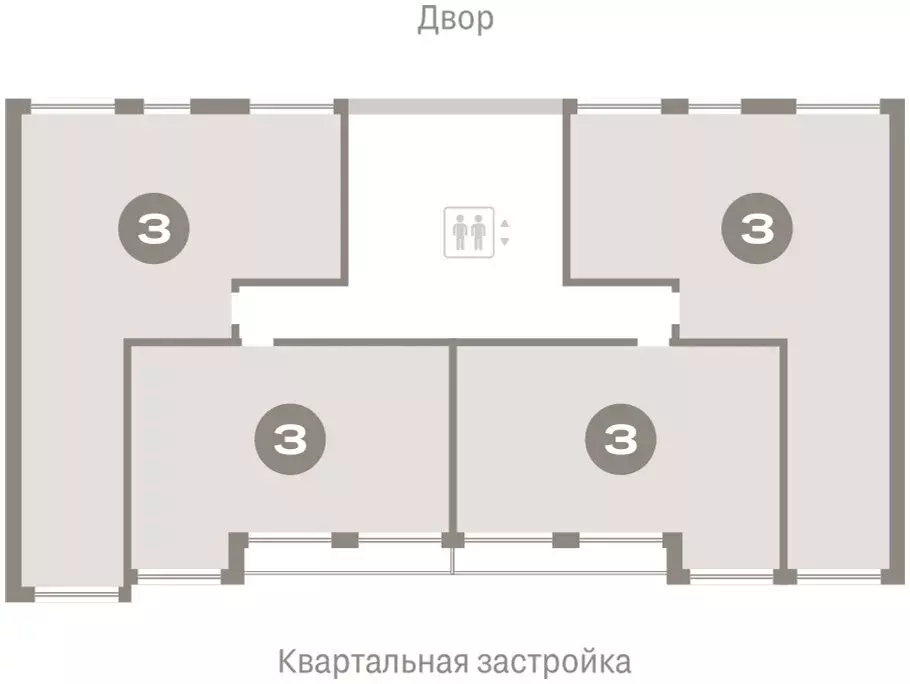 3-комнатная квартира: Тюмень, Мысовская улица, 26к1 (114.48 м) - Фото 0