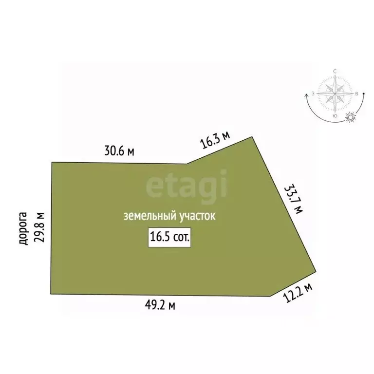 Участок в Свердловская область, Сысертский муниципальный округ, с. ... - Фото 1