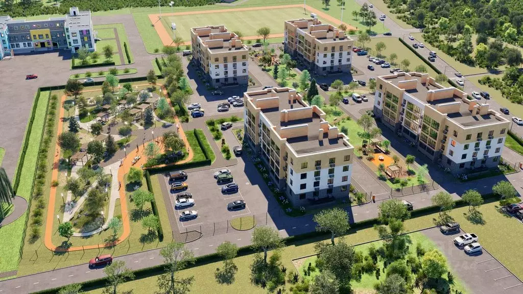 1-к кв. Калужская область, Калуга ул. Радостная, 4 (45.24 м) - Фото 2