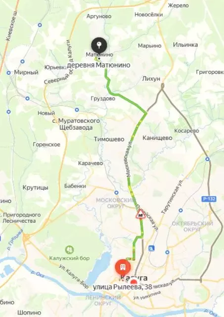 Участок в Калужская область, Калуга городской округ, д. Матюнино  ... - Фото 1