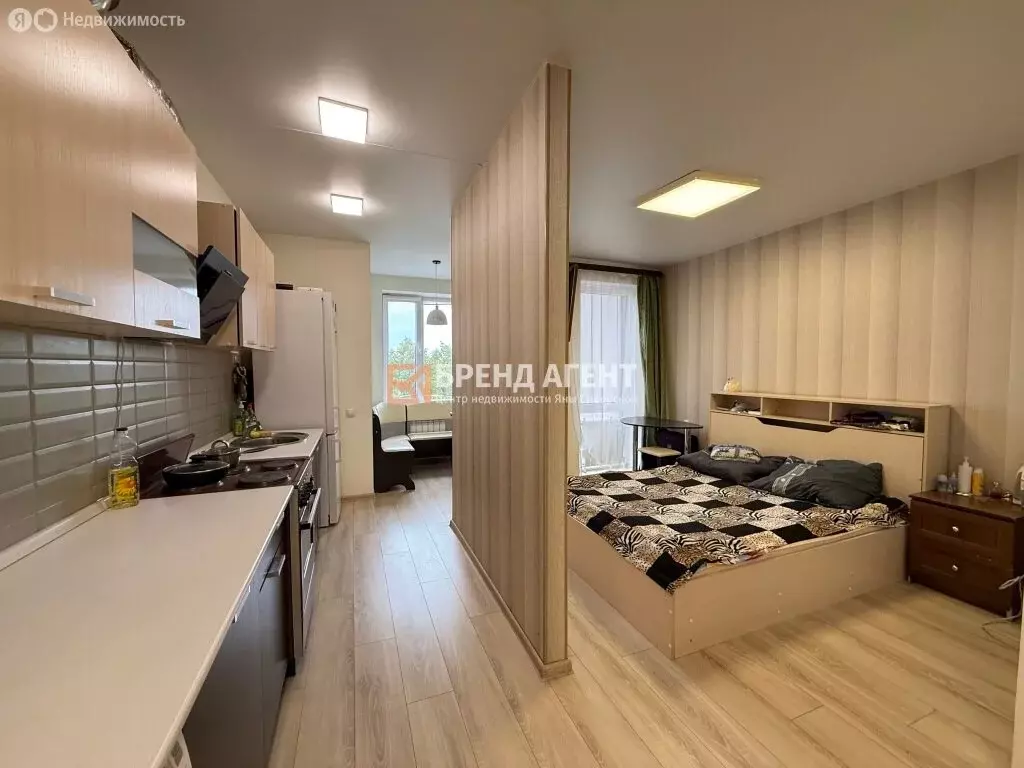 Квартира-студия: Белгород, Семейная улица, 19 (30.4 м) - Фото 1