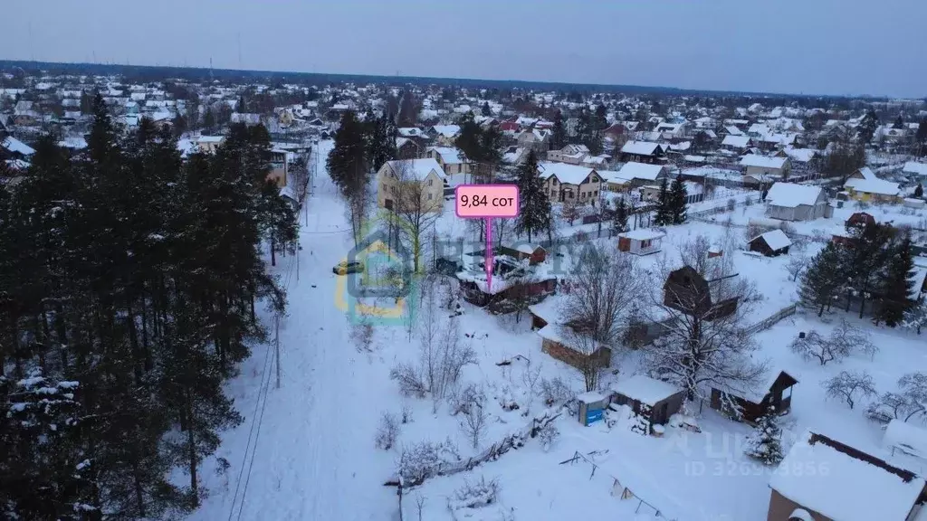Участок в Ленинградская область, Тосненский район, Ульяновское ... - Фото 1
