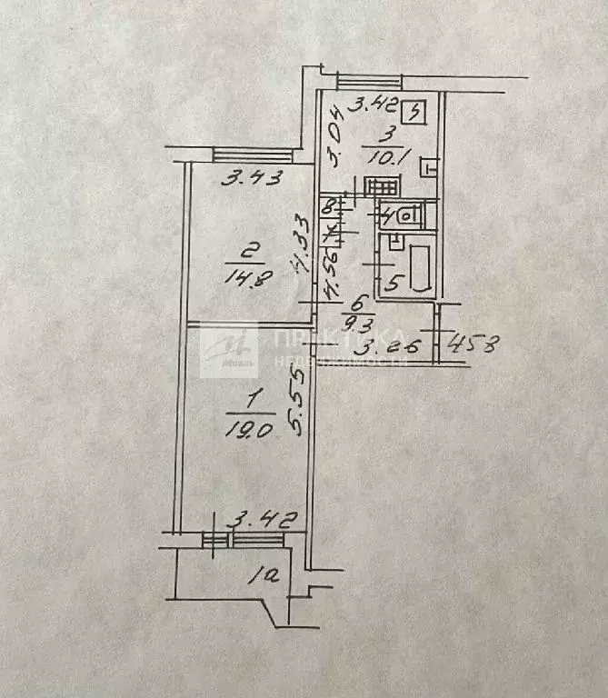 Продается 2-комнатная квартира - Фото 1