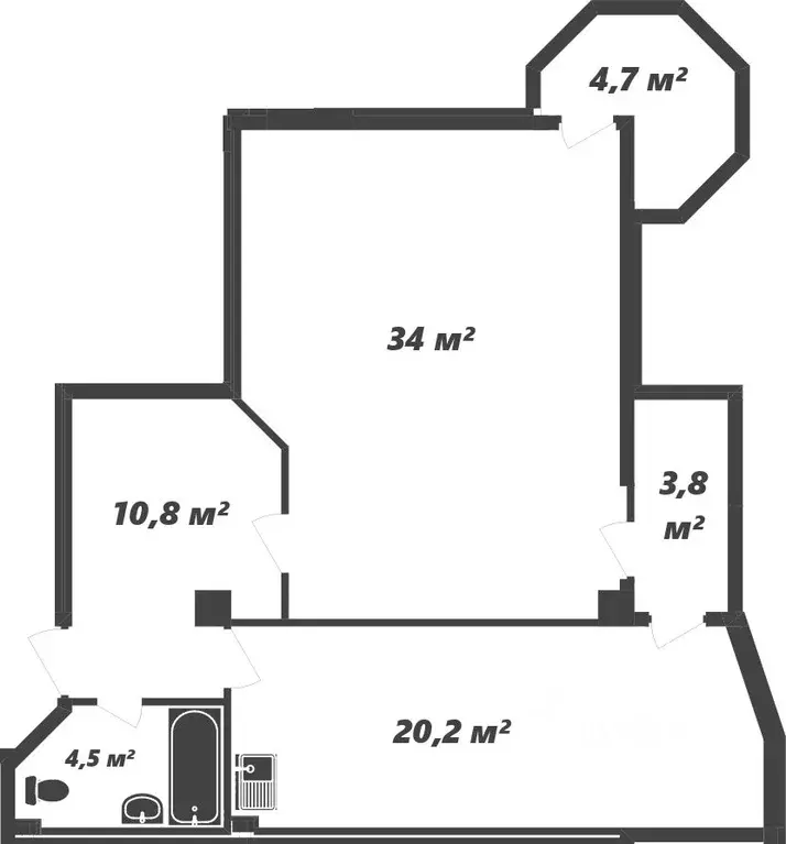 3-к кв. Крым, Ялта муниципальный округ, Форос пгт спуск Форосский, 8к2 ... - Фото 1
