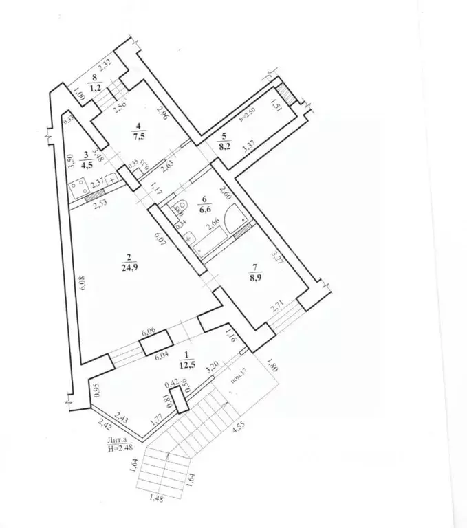 Офис в Забайкальский край, Чита ул. Кастринская, 6 (74 м) - Фото 2