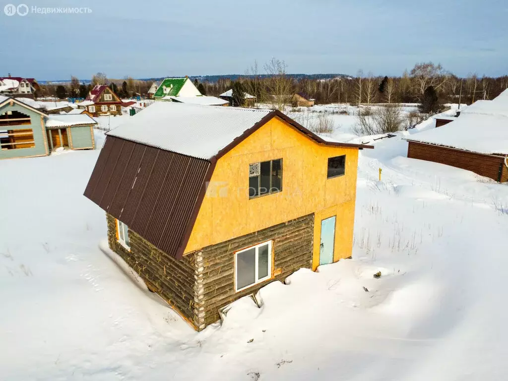 Дом в Томский район, деревня Барабинка, Кедровый переулок (33.4 м) - Фото 1