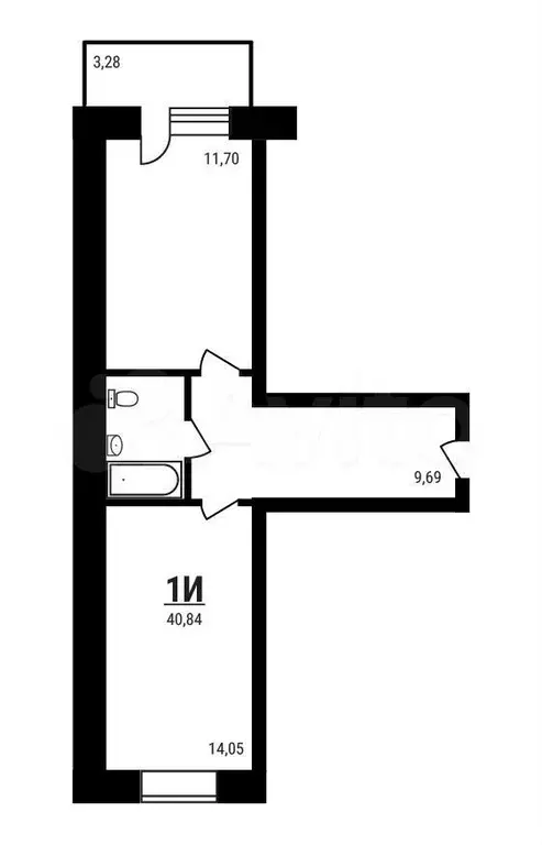 2-к. квартира, 57,5 м, 6/23 эт. - Фото 0