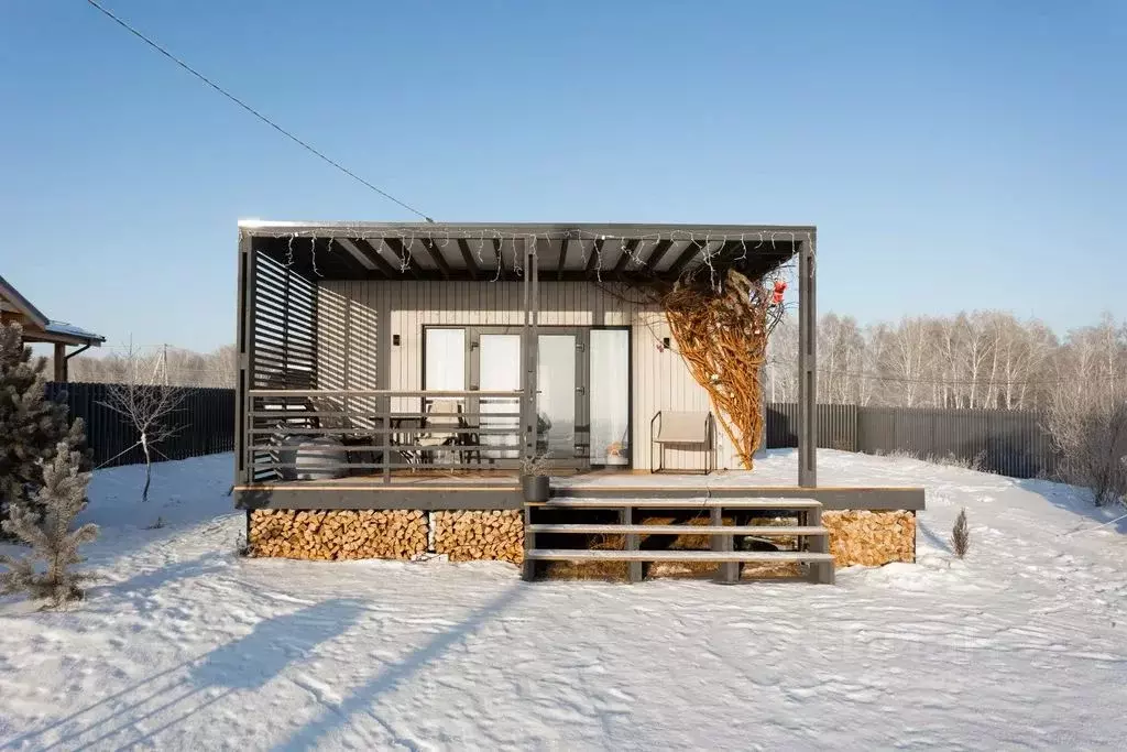 Дом в Новосибирская область, Ордынский район, Порт Пичуги кп ул. ... - Фото 2