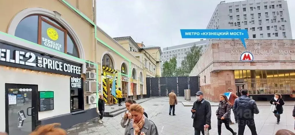 Помещение свободного назначения в Москва ул. Кузнецкий Мост, 22с4 (119 ... - Фото 2