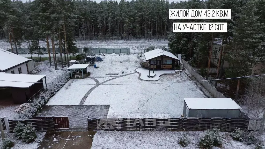 Дом в Ленинградская область, Сосновый Бор Солнечное кп,  (43 м) - Фото 2