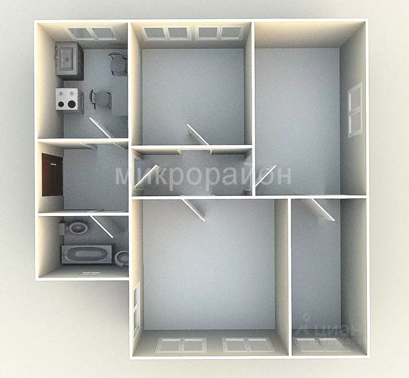 Дом в Крым, Джанкой ул. Южная (61 м) - Фото 2