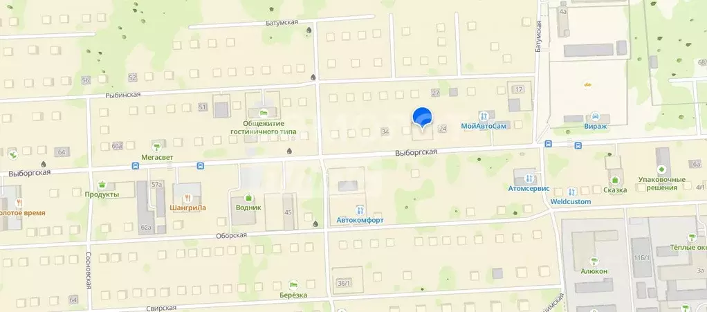 Участок в Хабаровский край, Хабаровск Выборгская ул., 26 (7.0 сот.) - Фото 1