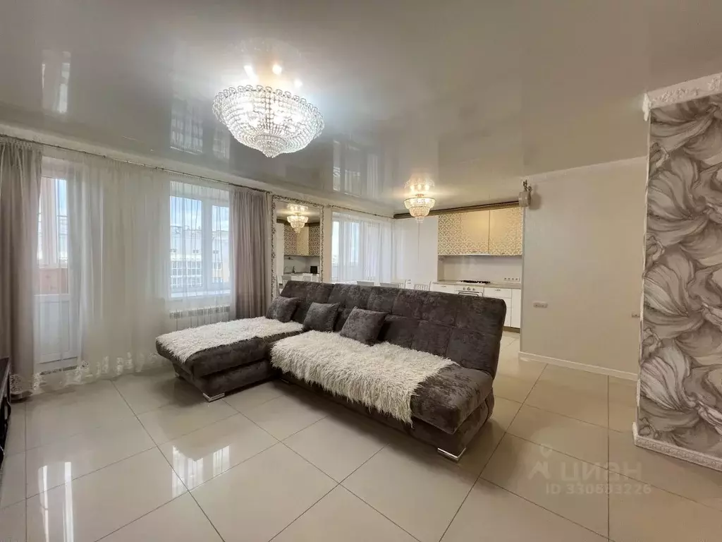 3-к кв. Чувашия, Чебоксары Университетская ул., 38к3 (150.0 м) - Фото 2